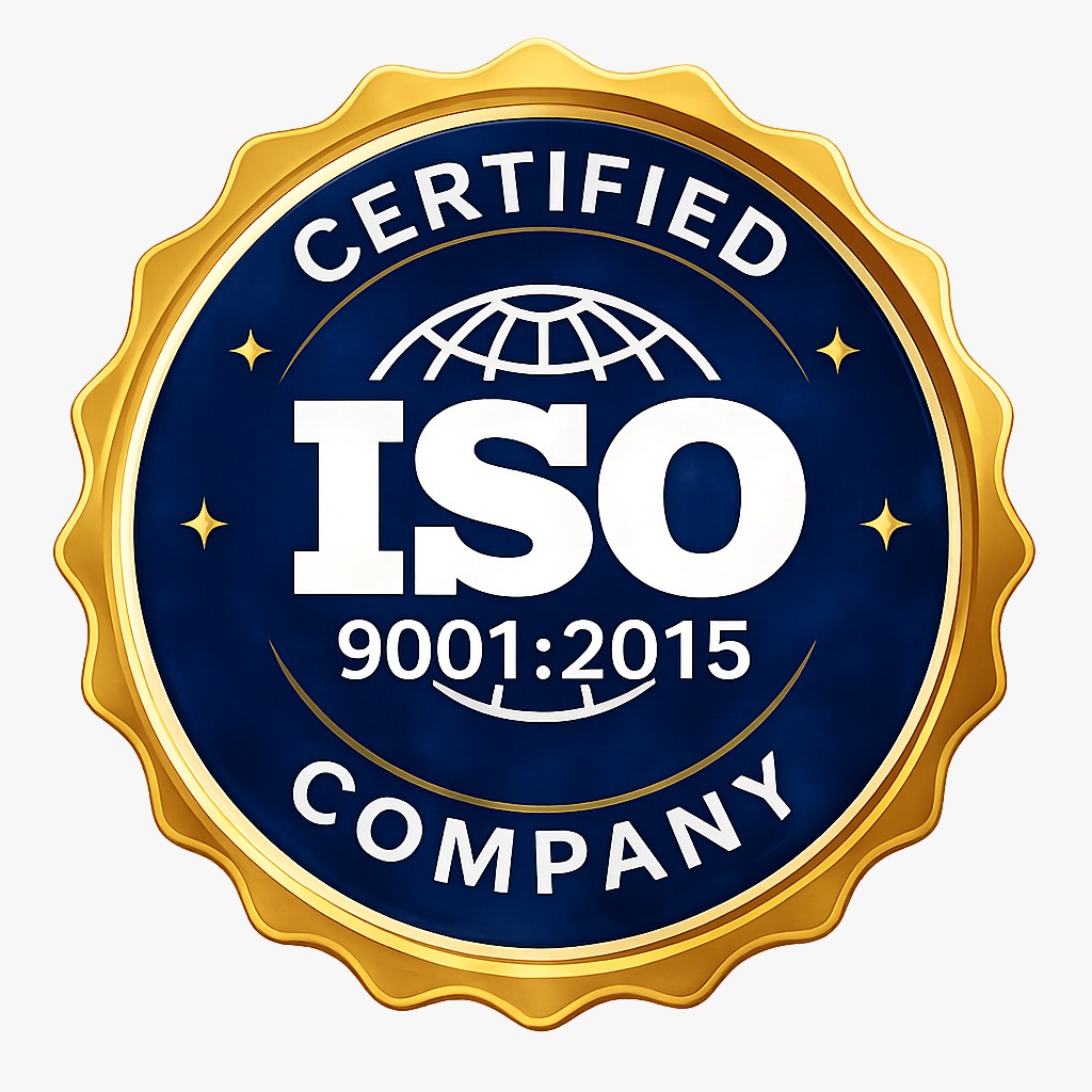 ISO 9001:2015 Certified
